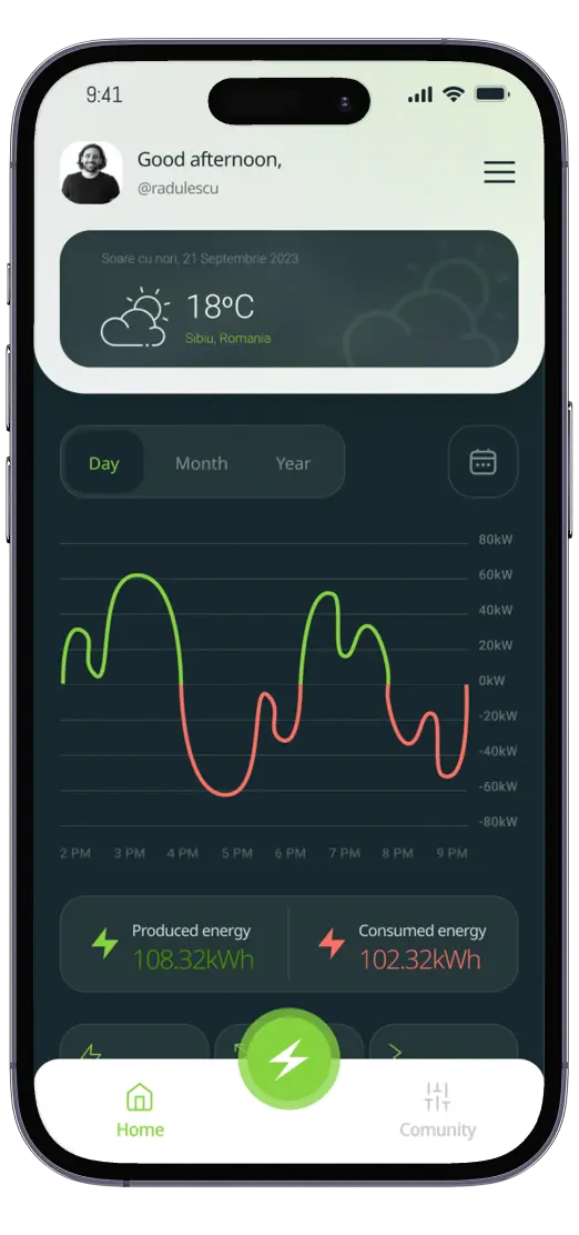 Energy Aggregation Mobile App